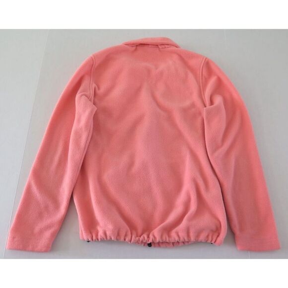 New Balance RN#130893 Women's Sz M Peach Full Zip Long Sleeve Fleece Jacket - Picture 5 of 5